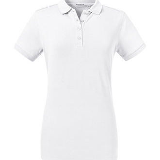 RUSSELL damskie Polo Tailored Stretch