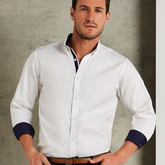 Koszula Contrast Oxford Tailored Fit Premium