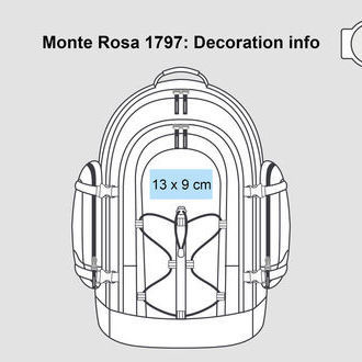 Klasyczny plecak podróżny Monte Rosa