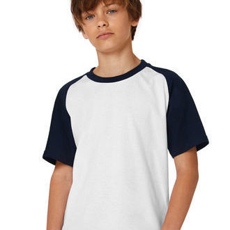 B&C T-Shirt dziecięcy Base-Ball